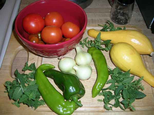 Garden bounty