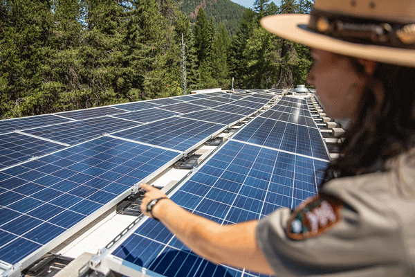 solar panel installation